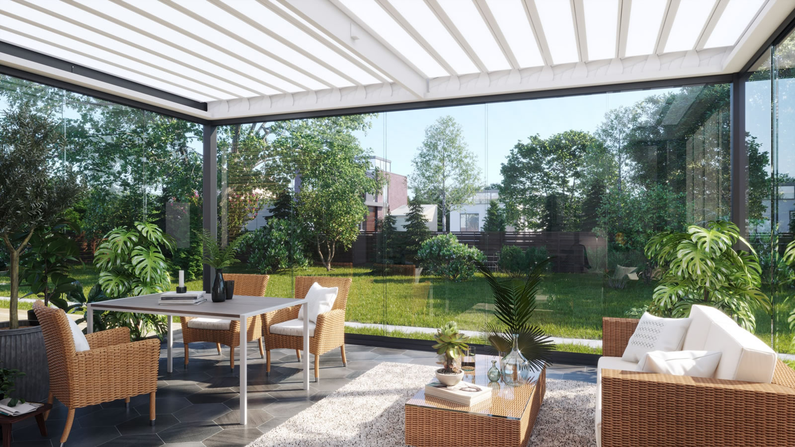 Die luxuriöse Überdachung für Ihre Terrasse