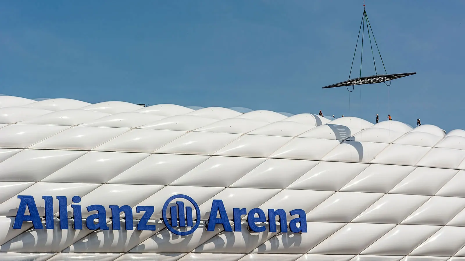 Lamellendach Allianz Arena, München
